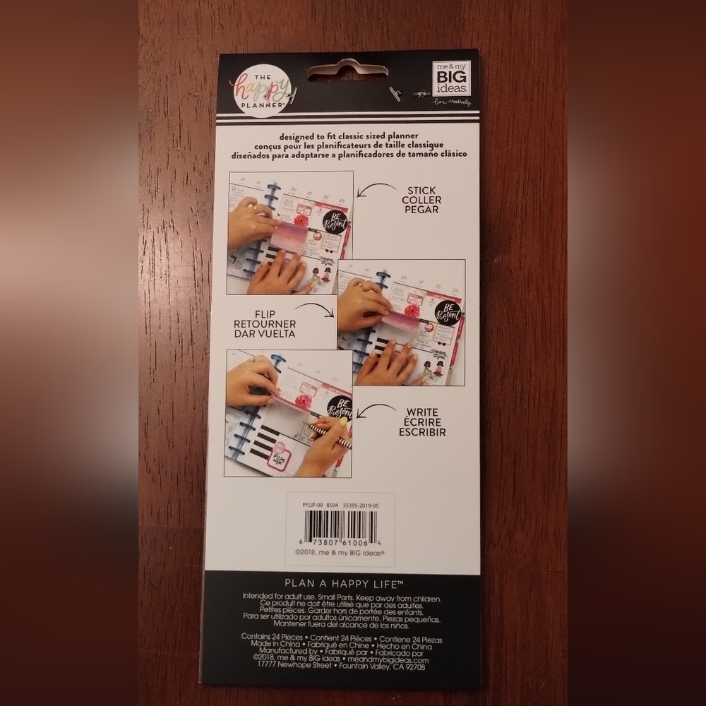 The Happy Planner, Journaling Stickers Flip Book - Faith - Picture 2 of 3